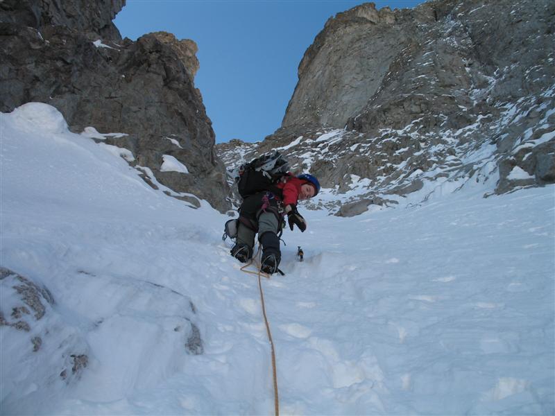 Clm dans la partie basse du couloir