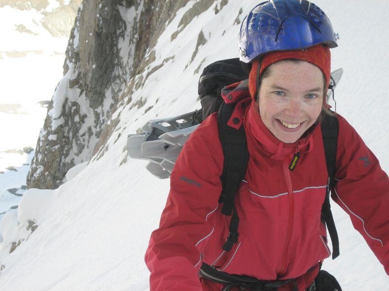 Clm arrive au sommet du couloir