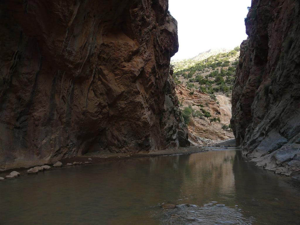 Le lendemain, grosse journe  descendre les gorges de l