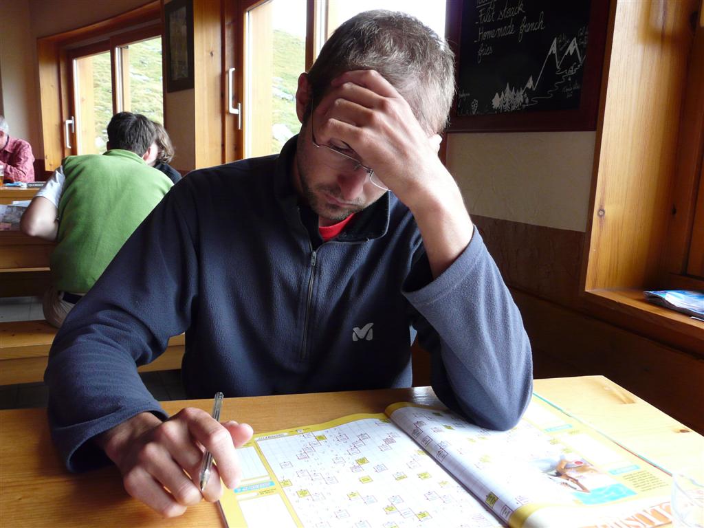 Arrivs au refuge, on tale les affaires pour scher et on s